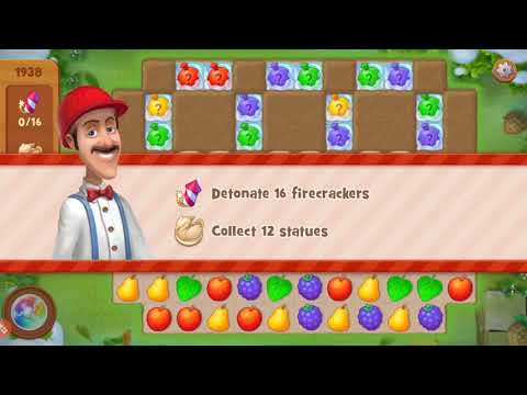 Gardenscapes Hard level 1938