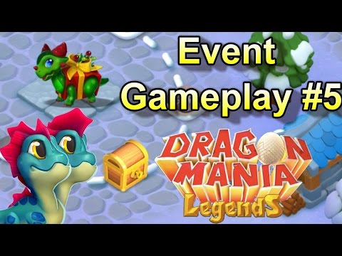 Holiday Cheer Event + Dragon Race Gameplay #5 - Dragon Mania Legends [Level 3 Continued]