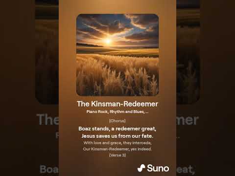 The Kinsman-Redeemer: Boaz and Jesus' Redemption Song