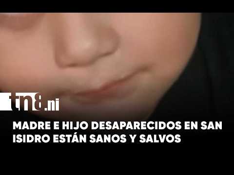 Final feliz: madre y su hijo desaparecidos en San Isidro aparecen sanos y salvos