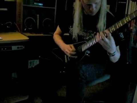 Jeff Loomis guest solo recording footage from 2009
