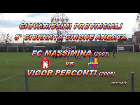 2017-11-12 Campionato Giovanissimi 5 giornata Massimina 2003 vs Vigor Perconti 2005