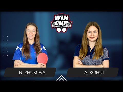 08:45 Nadiia Zhukova - Alina Kohut West 2 WIN CUP 01.03.2024 | TABLE TENNIS WINCUP