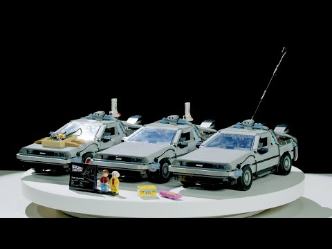 LEGO Icons Atgal į ateitį: laiko mašina (10300) video