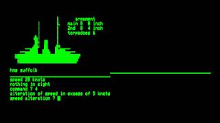 Atlantic Patrol for the Commodore PET\Commodore CBM