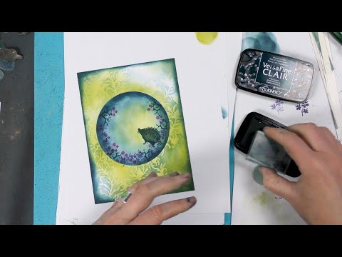 A Meeting of Hedgehogs - A Lavinia Stamps Tutorial