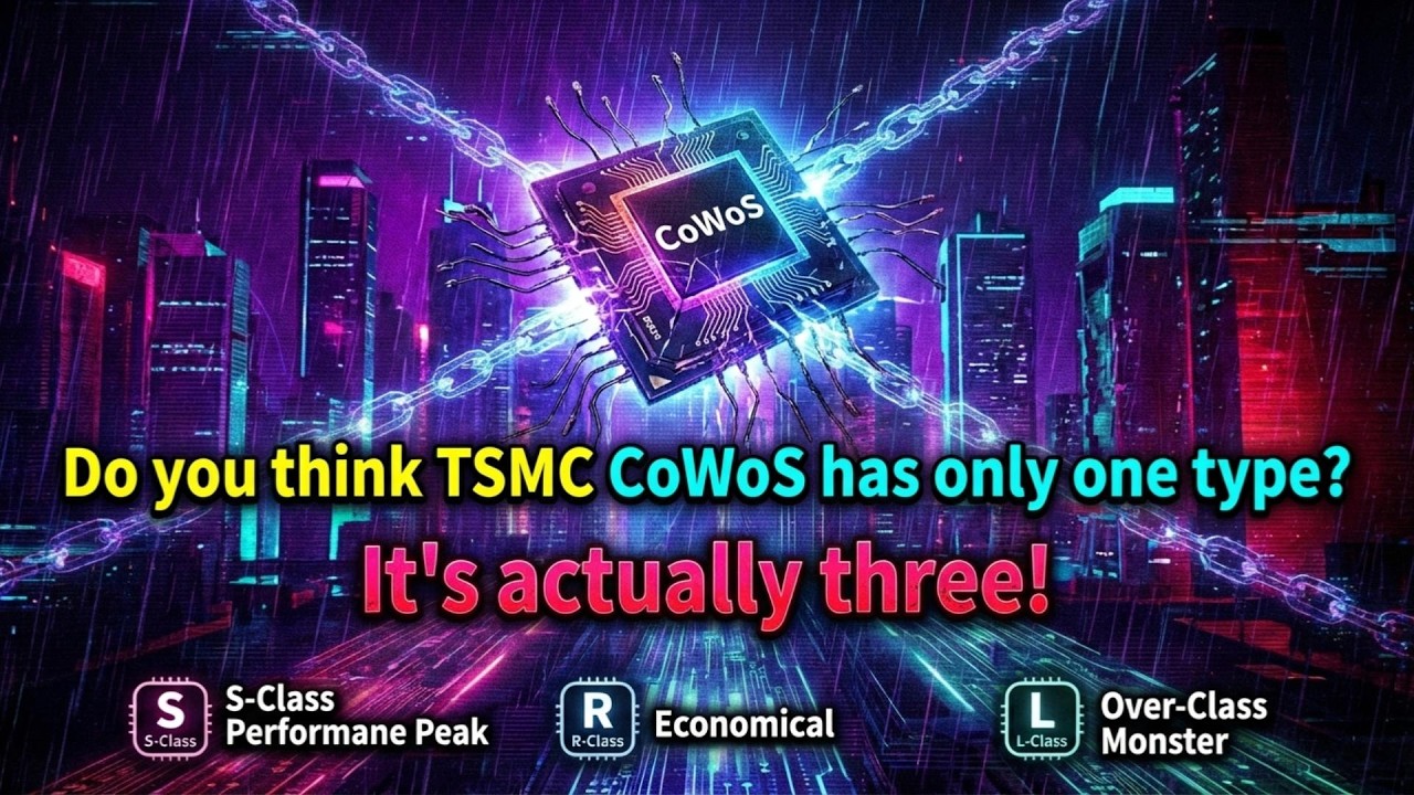 You Think TSMC's CoWoS is Just One Technology? Think Again! (S, R, & L Explained)