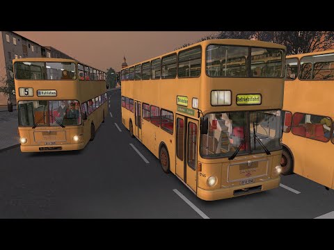 Omsi 2 Addon Berlin-Spandau 1986 - Route 5E Fernbahnhof Spandau - Westerwald (PC)