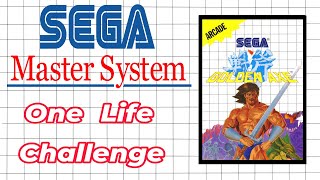 Master System One Life Challenge Golden Axe