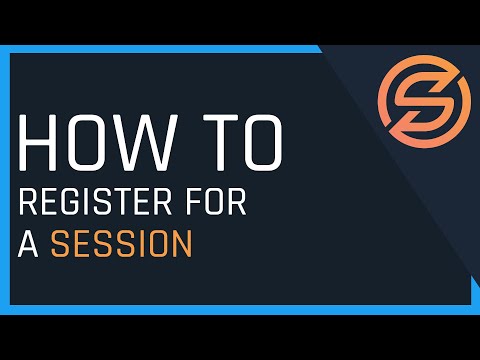 How to Register for a Session