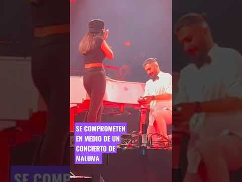 Esto sucedió en un concierto de @maluma en Frankfurt - Alemania!!  #flowlazona #maluma