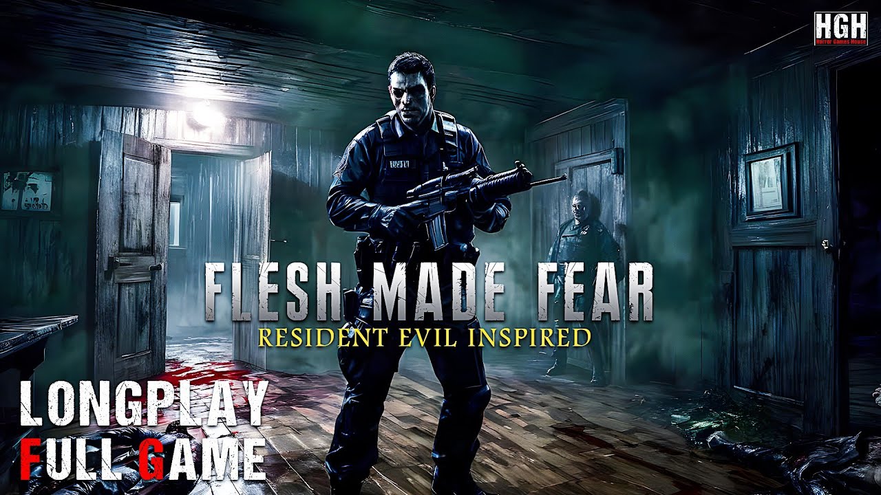 Flesh Made Fear | Full Game | Resident Evil inspired | Longplay Walkthrough Gameplay No Commentary