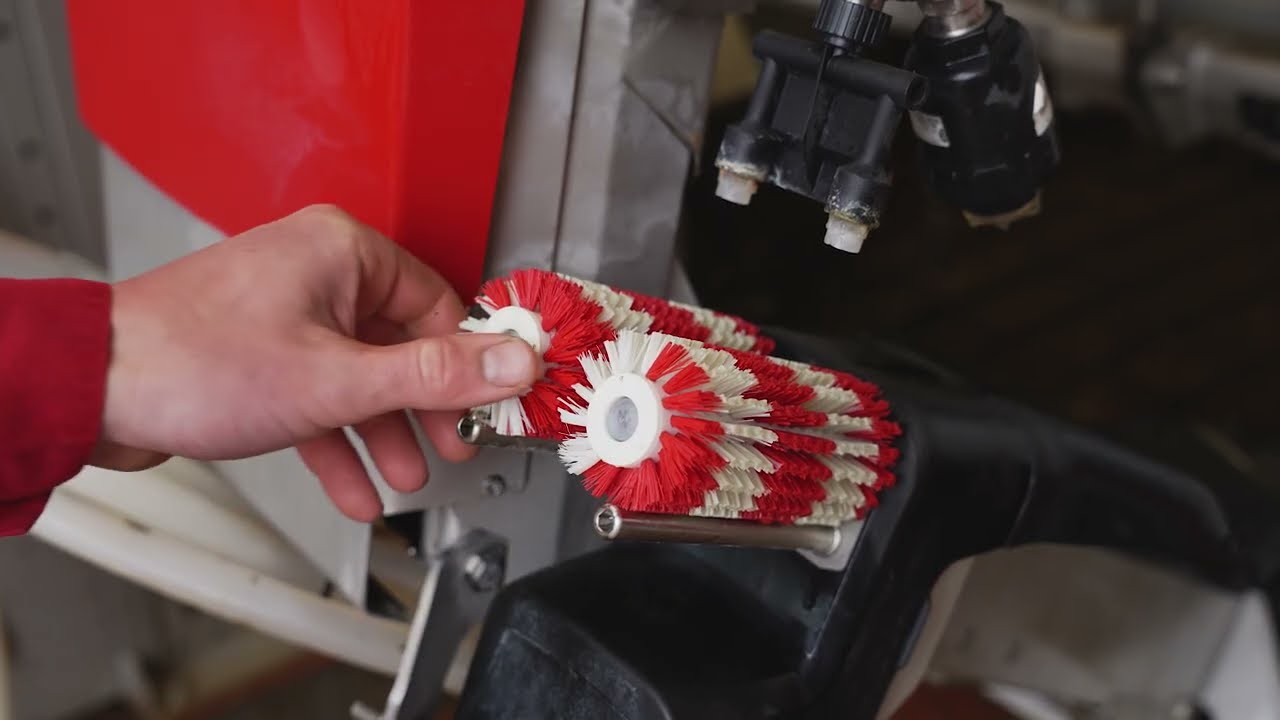 Skifte vaskebørster