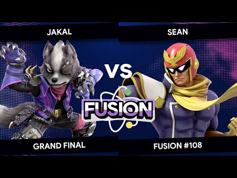 Fusion #108 - Jakal (Wolf) vs Sean (Captain Falcon) - Grand Final