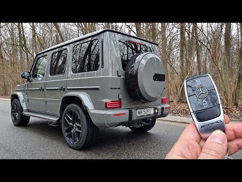Mercedes G63 AMG 4.0 V8 585 TEST Punkt G ekologów i aktywistów [4k]