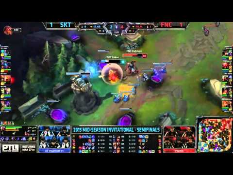 Febiven vs Faker #2 - Zed vs Azir - League of Legends