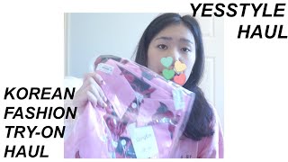 korean fashion haul w/ yesstyle !