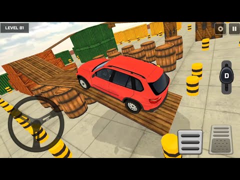 Driving School Parking 2020 - Red SUV Driving Levels 71 to 90 Completed Android Gameplay