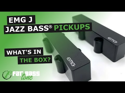 EMG J Black 4 String Jazz Bass® Pickup Set - FREE STRINGS image 5