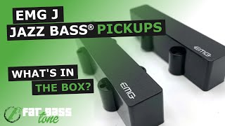 Video thumbnail for EMG 4 String Jazz Bass® Pickup Set: What’s In The Box (A Close-Up Look) by Fat Bass Tone
