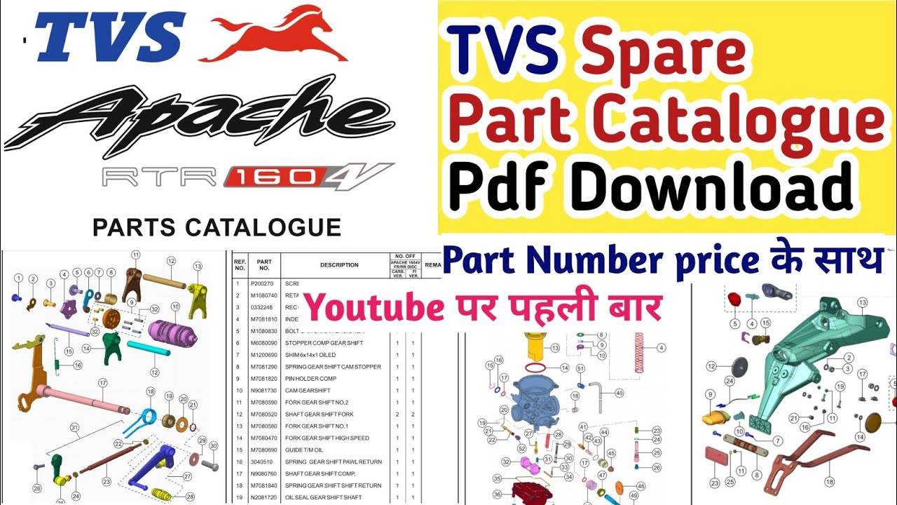 Watch video tvs apache rtr 160 spare part catalogue || Tvs Spare part list kaise dekhe || TVs spare part online Now tvs apache rtr 160 spare part catalogue || Tvs Spare part list kaise dekhe || TVs spare part online