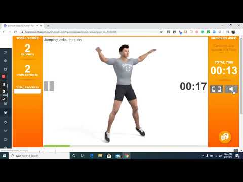 Jumping Jack (20 Seconds)