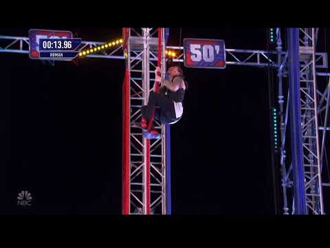 R.J. Roman at the Vegas Finals: Stage 4 - American Ninja Warrior 2022