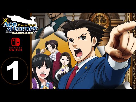 Phoenix Wright: Ace Attorney - Playthrough Part 1 - First Turnabout 【Switch】