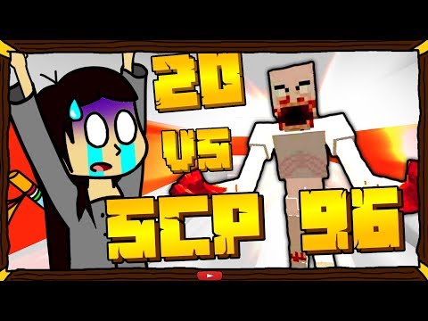 20 PLAYERS CONTRO L'SCP-096 SU MINECRAFT!