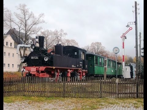 Denkmalzug in Geyer (Erzgebirge) mit der Sächsischen IV K 99 534 ☆ Thomas Bartels ☆ November 2019