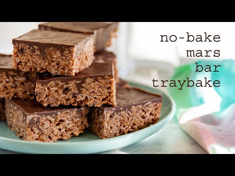No-Bake Mars Bar Traybake | traybakes & more