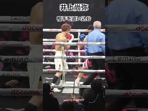 井上尚弥 ジャブの差し合いから相手を追い込むモンスター‼️