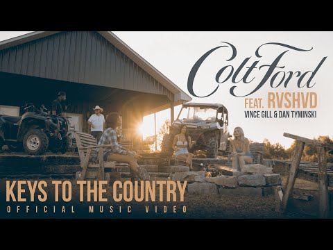 Colt Ford - Keys to the Country (Feat. RVSHVD, Vince Gill and Dan Tyminski)[Official Music Video]