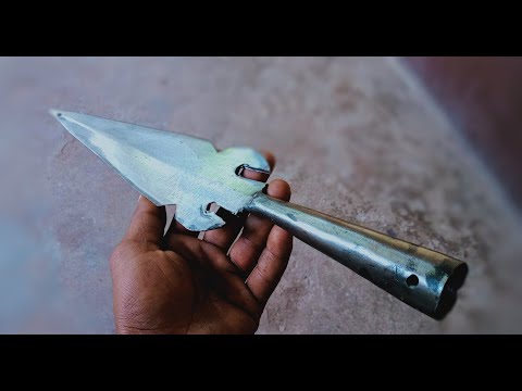 How to make a throwing spear / #bhala #barchha