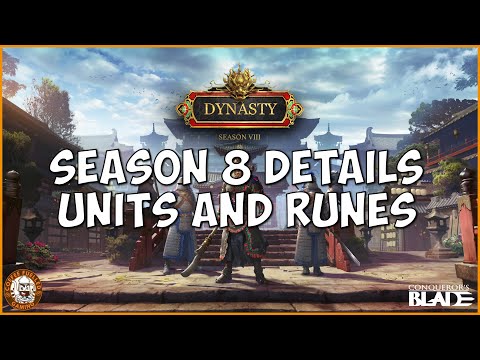 Conquerors Blade Season 8 Units Runes Battle Pass Full Details!