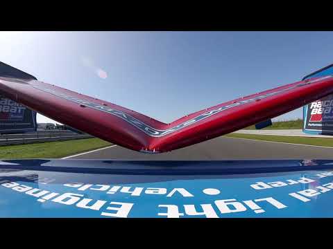 Mazda RX8 Breaks Spoiler with Top Speed. Too Much Down-force