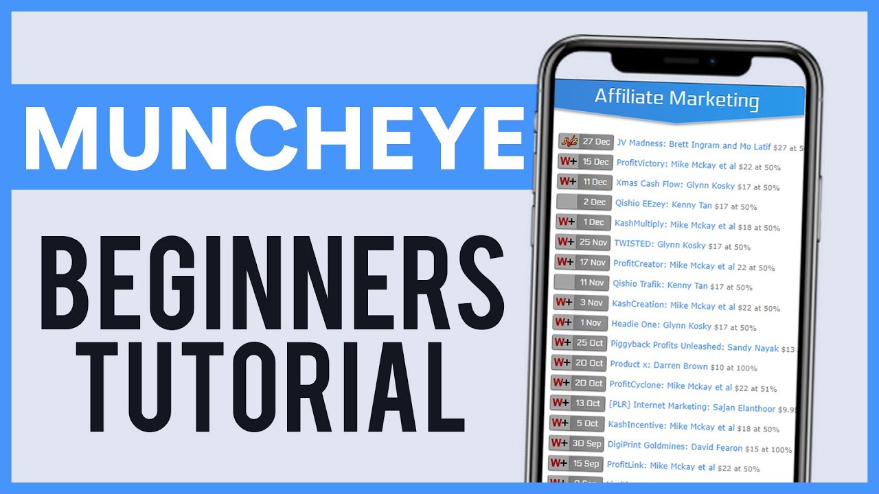 Muncheye For Beginners 2024 | Affiliate Marketing Tutorial