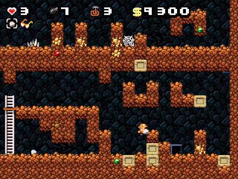 Let's Play Spelunky Classic - Episode 16 - Finally Showing Off Ice Caverns