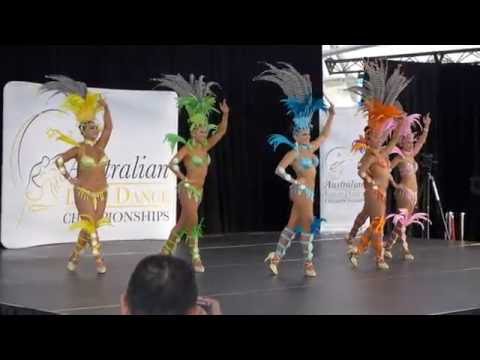 2016 Australian Latin Dance Championship - LDA Samba Pro Team