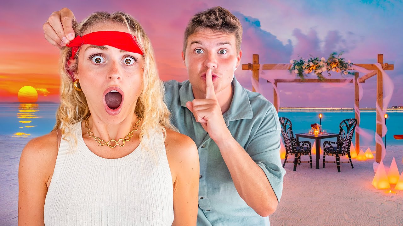 Overrasker Jasmin med drømmedag på Maldiverne!