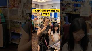 Their first Pokémon cards ever | Vendor POV #pokemon #pokemoncards #wholesome #pokemontcg