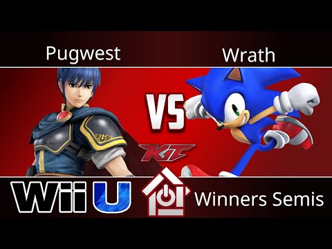 KiT 2018 - Pugwest (Marth) vs Wrath (Sonic) - Smash 4 Winners Semis
