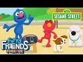 Sesame Street Play Freeze Dance Elmo Puppy Furry Friends Forever