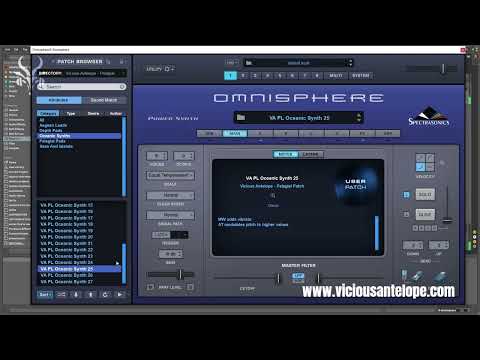 150 free Omnisphere Presets - Vicious Antelope   Pelagial Presets Walkthrough - Inspired by Vangelis