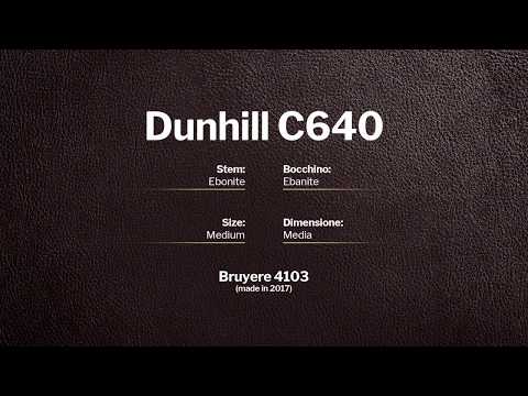 Dunhill Bruyere 4103 - pipa C640