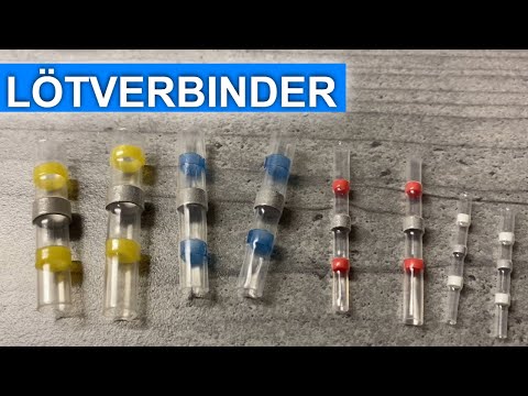 Connect cables with solder connectors, I test different methods