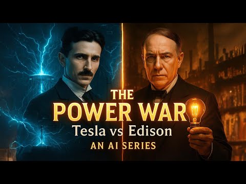 The Power War - Tesla vs Edison -Trailer I An AI Series I Historical Fiction  I Dr. Vignesh K