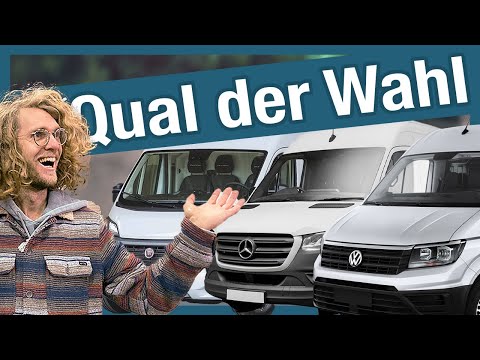 Welcher Van zum Ausbauen & Umbauen | Wohnmobil für Selbstausbau finden | Transporter, Camper und Co.