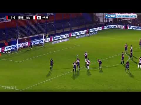 GOL DE PENAL DE SCOCCO -(RIVER1-TIGRE0)-SUPERLIGA ARGENTINA