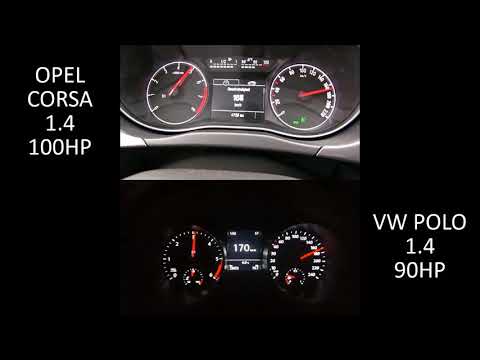 VW POLO VS OPEL CORSA